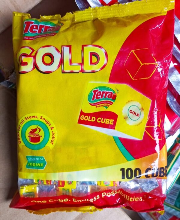 Terra Gold 100 Cubes