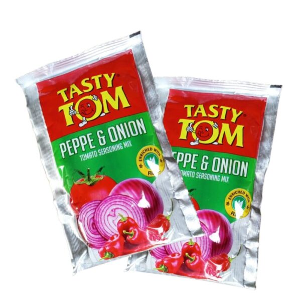 Tasty Tom Tomato Peppe & Onion (5 Sachets)